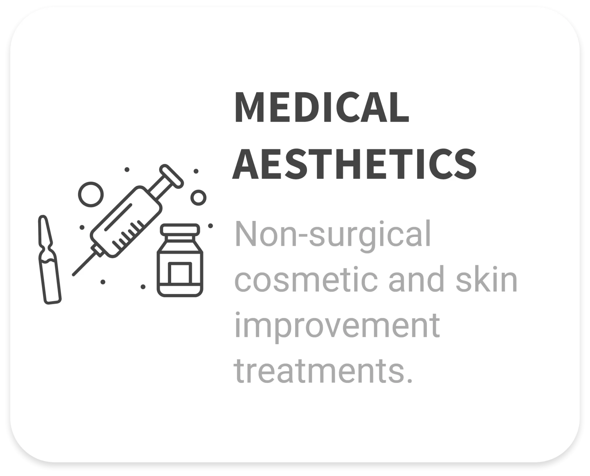 MEDICAL AESTHETICS