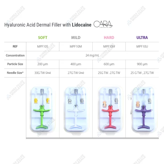 cara filler types