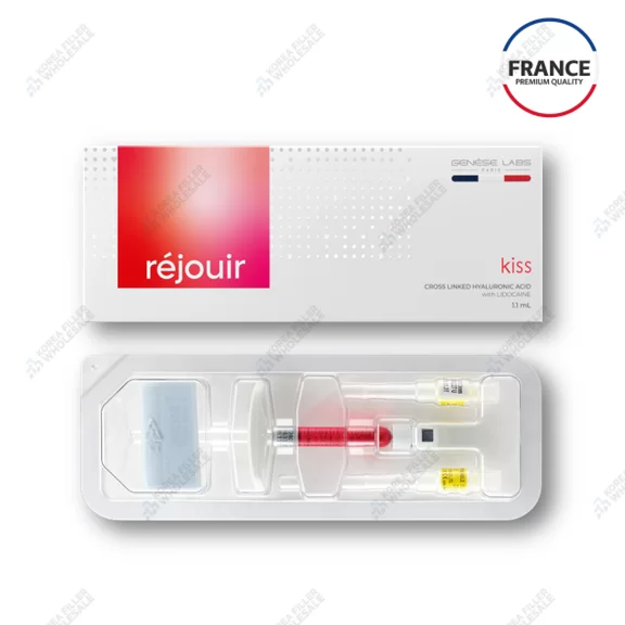 rejouir kiss ha filler with syringe